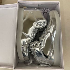GARYM Gary Majdell Sport silver metallic sneakers